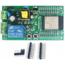 Moduł przekaźnika 1-kanałowy WiFi Bluetooth BLE płytka rozwojowa AC90-250V ESP32